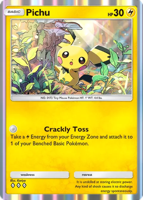 Mega Kangaskhan ex & Pichu deck key card