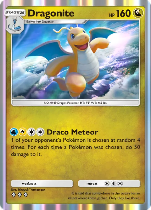 Indeedee ex & Dragonite deck key card