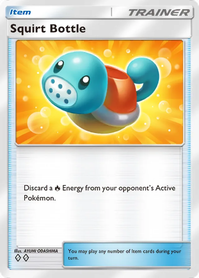 Squirt Bottle, Wisdom of Sea and Sky #152, Trainer card, illustrated by AYUMI ODASHIMA