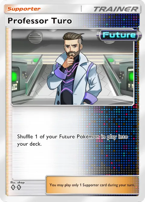 Professor Turo Pokémon TCG Pocket card