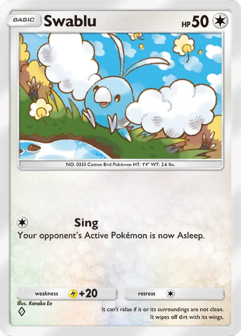 Swablu Pokémon TCG Pocket card