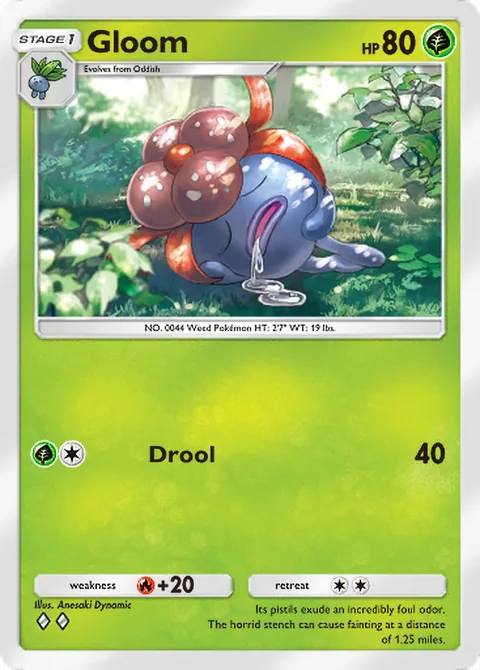 Gloom Pokémon TCG Pocket card
