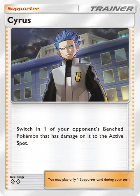 Cyrus Pokémon TCG Pocket card