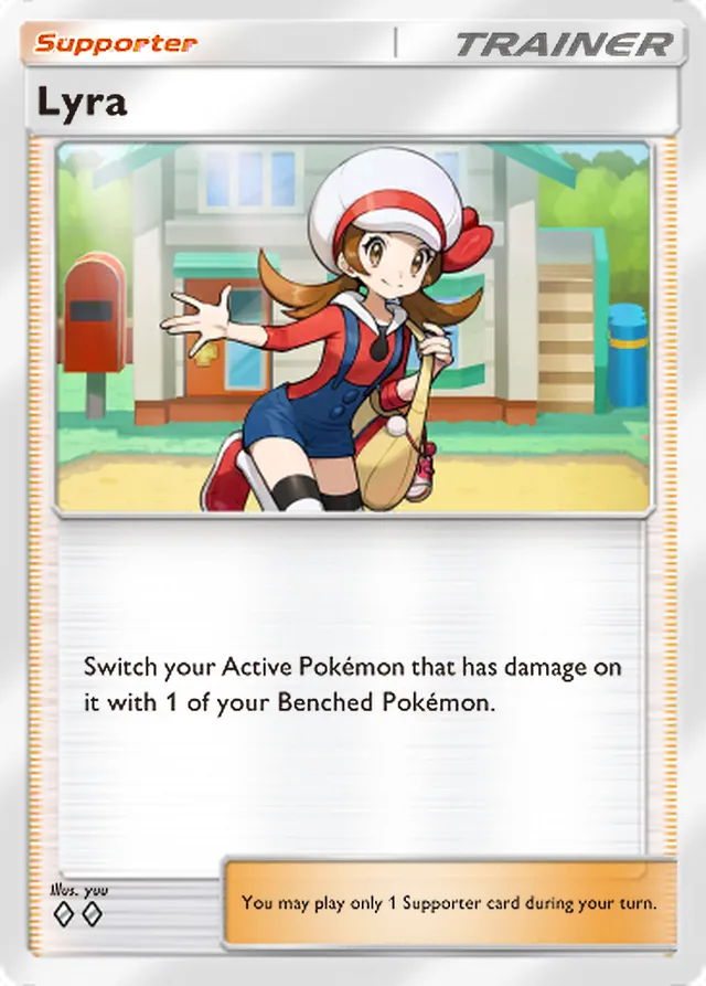 Lyra, Wisdom of Sea and Sky #157, Trainer card, illustrated by yuu