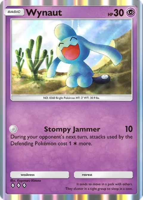 Wynaut Pokémon TCG Pocket card