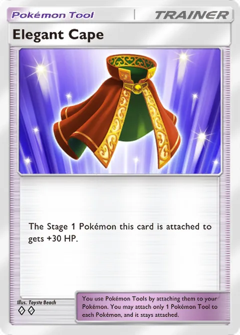 Elegant Cape Pokémon TCG Pocket card