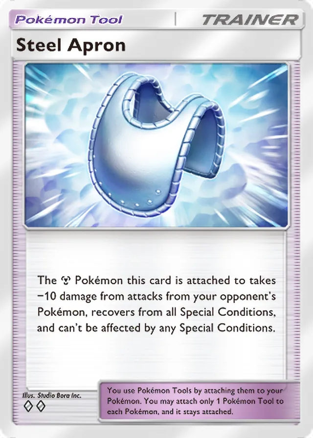 Steel Apron, Wisdom of Sea and Sky #153, Trainer card, illustrated by Studio Bora Inc.