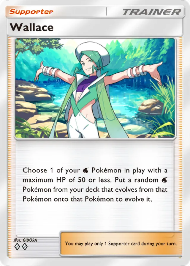 Wallace, Everyday Wonders #068, Trainer card, illustrated by GIDORA