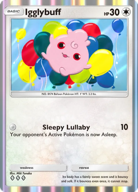 Igglybuff Pokémon TCG Pocket card