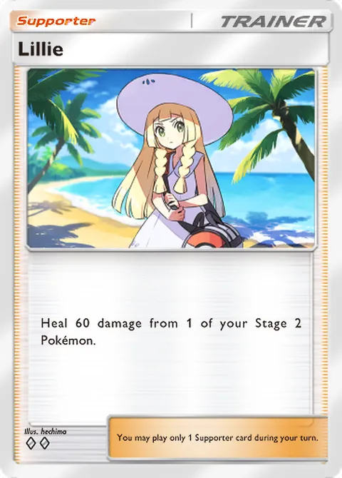 Lillie Pokémon TCG Pocket card