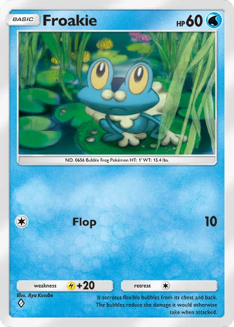 Froakie Pokémon TCG Pocket card