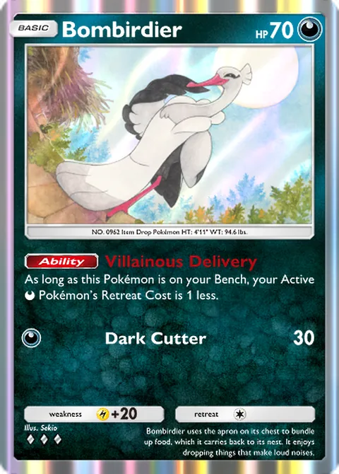 Bombirdier Pokémon TCG Pocket card