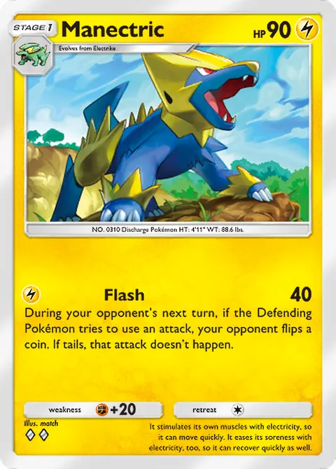 Manectric Pokémon TCG Pocket card