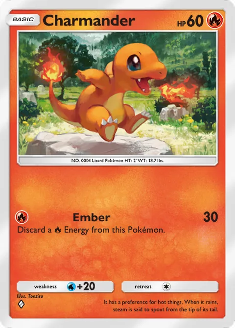Charmander Pokémon TCG Pocket card