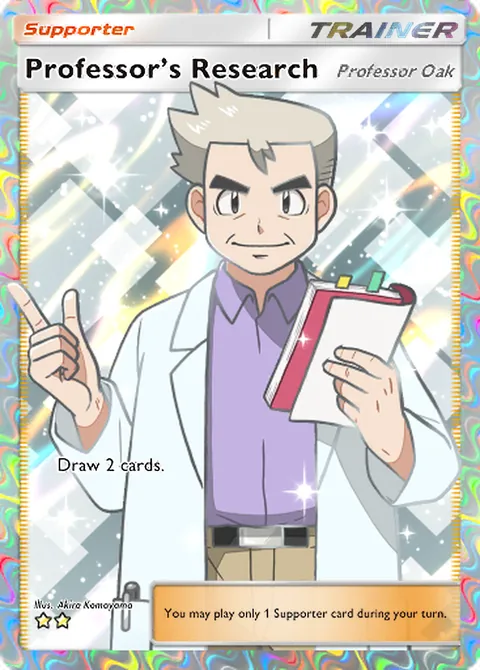 Professor’s Research Pokémon TCG Pocket card