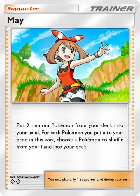 May Pokémon TCG Pocket card