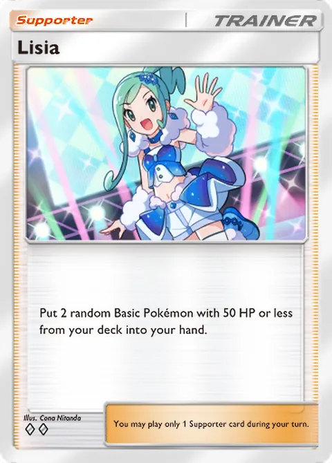 Lisia Pokémon TCG Pocket card
