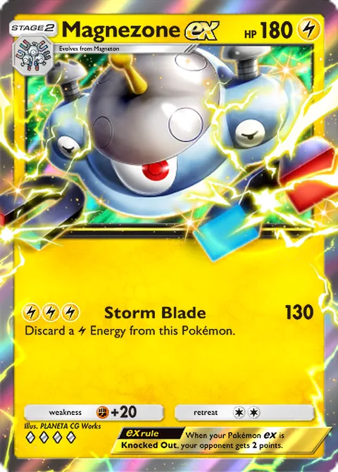 Magnezone ex Pokémon TCG Pocket card