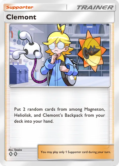 Clemont Pokémon TCG Pocket card