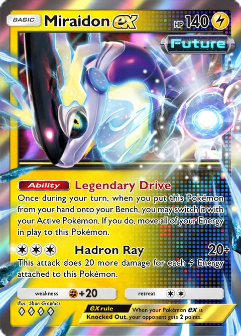 Miraidon ex deck key card