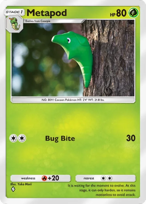 Metapod Pokémon TCG Pocket card