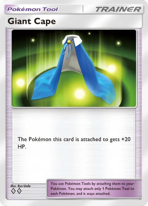 Giant Cape Pokémon TCG Pocket card
